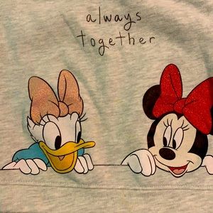 adorable grey sweatshirt from Zara's Disney Collection